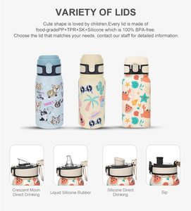 Bán Buôn Ưa Thích Thép Không Gỉ Cách Điện Trẻ Em Của Uống Chai Nước Cốc Cốc Trường Trẻ Em Chai Nước Cho Trẻ Em - Product Image 4