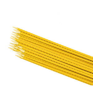 เสาไฟเบอร์กลาสคอมโพสิตขนาดเส้นผ่าศูนย์กลาง12มม. ยาว1.2ม. สำหรับต้นไม้20ชิ้นสำหรับสวน - Product Image 1