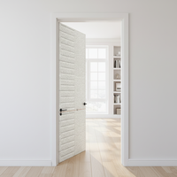 Portes en bois plaqué PVC imprimées en 3D, écologiques, imperméables, ignifuges et insonorisées, pour hôtels, appartements, entrées de villas
