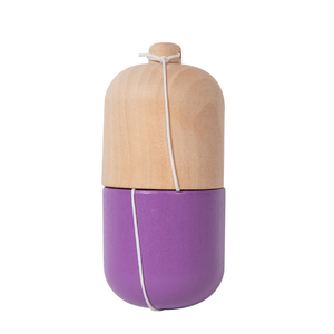 Jouet Kendama en bois à finition craquelée, personnalisé, avec sensation agréable au toucher, jeu de balle interactif pour l'entraînement et l'équilibre - Product Image 3