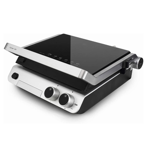 Grille sans fumée XL <span class=keywords><strong>2000W</strong></span>, 4 tranches, couvercle en acier inoxydable, <span class=keywords><strong>grill</strong></span> à sandwich électrique/grille de contact <span class=keywords><strong>panini</strong></span> - Product Image 1