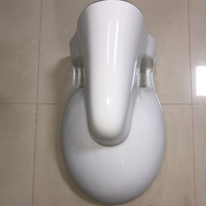 WC monobloc ergonomique pour personnes à mobilité réduite, avec siège ouvert, pour personnes âgées et soins infirmiers - Product Image 4