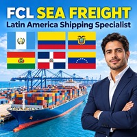 Fret maritime FCL Chine vers Colombie et Costa Rica, agent maritime, transitaire, courtier en douane, livraison à destination