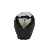 Ensemble de pots à épices en céramique pour mariage, motifs mariés, design moderne et minimaliste, vaisselle de table à portions contrôlées