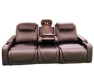 <span class=keywords><strong>Sillón</strong></span> <span class=keywords><strong>reclinable</strong></span> de elevación de energía eléctrica cómoda de nuevo diseño, masaje de asiento grueso de cuero genuino para uso en Cine en Casa moderno - Product Image 3