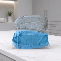 Draps de lit jetables non tissés, imperméables et respirants, avec coins élastiques, pour spa et salon