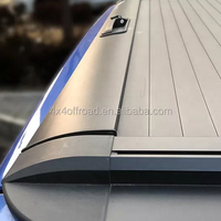 Volet roulant en aluminium pour pick-up 4x4 Tacoma 2016+ 6 pieds avec rail utilitaire, couvercle de benne manuel à enroulement