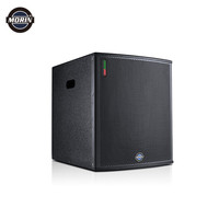 Subwoofer actif professionnel de 12, 15, 18 pouces avec module d'amplification intégré