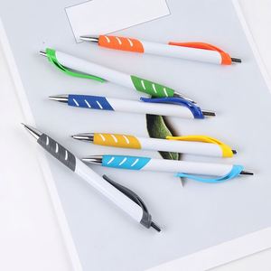 Stylo bille promotionnel multicolore personnalisé avec logo, en plastique 1,0 mm, style européen et américain, cadeau pour étudiants, bureau et entreprise - Product Image 4