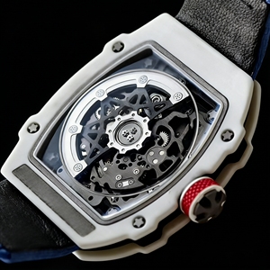 Reloj Mecánico de Lujo Ultrafino de 7.8mm, Modelo 6702, de Alta Calidad, con Movimiento Automático, Unisex, de Fibra de Carbono de Alta Gama, 24mm - Product Image 5