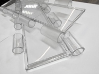 Lames de volet roulant assemblées en polycarbonate PC transparent, résistantes au vent