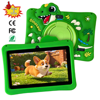YPORANGECHENG Tablet Android 14 Baru 7-Inci untuk Anak-Anak 3GB+32GB MTK Quad Core Baterai 3000mAh Wi-Fi
