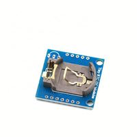 Module d'horloge temps réel AT24C32 RTC I2C DS1307, carte de stockage de calendrier pour projets électroniques DIY