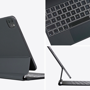 Neptux Venta caliente para <span class=keywords><strong>Bluetooth</strong></span> Interfaz USB Funda de teclado Proyección Compatible iPad 11 pulgadas 2024 A16 10th Gen Magic <span class=keywords><strong>Keyboard</strong></span> - Product Image 5