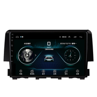 Écran de contrôle central Android pour voiture, navigation GPS, autoradio avec caméra de recul, lecteur DVD pour Honda Civic 2006-2021