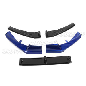 Juego de 5 piezas de molduras embellecedoras para el parachoques delantero del coche, kit de carrocería, alerón y cubierta para Honda Accord 2018-19 - Product Image 5