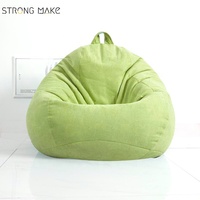 Großhandel Günstige Single Tatami Lazy Sofa Stoff Wohnzimmer Stuhl Sitzsack Lazy Sofa Mit Füllstoff