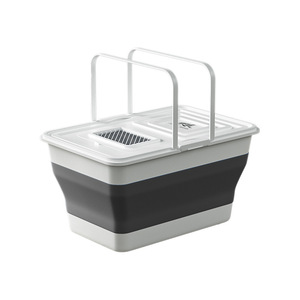 Foldable Fishing Bucket Portable Fish <b>Box</b> With Oxygen Pump For Outdoor Live Fish <b>Storage</b> - Product Image 2
