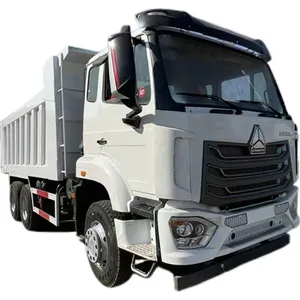 中国重汽hohan 30吨卡车6缸手动6x4自卸车二手翻斗车山东自卸车待售