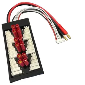 JST XH HXT 4mm Kugel Parallel Laden Board Adapter für Lipo Batterie Balancer