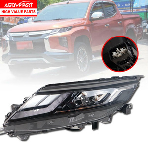 Fari LED con DRL e Indicatori di Direzione Sequenziali per <span class=keywords><strong>Mitsubishi</strong></span> Triton <span class=keywords><strong>L200</strong></span> 2019-2020, Luci Anteriori - Product Image 2