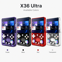Console de jeu rétro X36 Ultra 4,2'' avec émulateurs, Android 10, batterie longue durée, lecteur de jeux vidéo portable multifonction pour les voyages