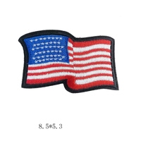 Patch brodé personnalisé Aigle Drapeau USA, motif Liberté Américaine, patriotique, thermocollant pour veste, gilet, sac à dos, DIY