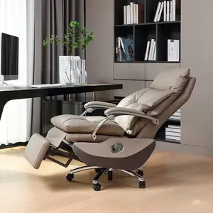 Classic Joker wholesale durable grade electric leather chair reclining dual-purpose massage chair home business office chair.