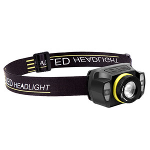 Lampe frontale LED XPG Plus, 1200mAh, Rechargeable par USB, Zoom à Induction, lumière d'urgence extérieure à haute intensité - Product Image 3