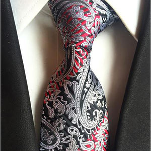 جديد الصين مخصص جاكار حرير ربطة عنق رجالية بيع بالجملة منديل و - Product Image 3