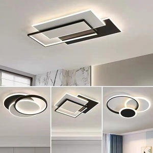 JACKSUN Lámpara de Techo LED con Control Remoto Grande y Moderna, Lámpara de Techo con Clasificación IP44 para Sala de Estar, Luz de Techo Led Cuadrada - Product Image 2