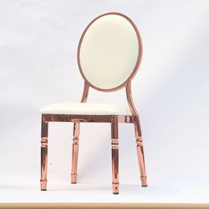 Silla de cuero para salón de hotel de alta gama - Product Image 5