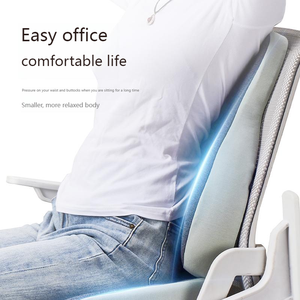 Almohada de Espuma Viscoelástica JIYIMEI, Cojín de Soporte Lumbar y para la Espalda, para Silla de Oficina, Auto, Sofá, Avión, Asiento de Oficina - Product Image 2