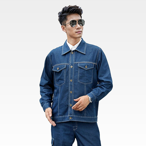 Chất Lượng Cao Dài Tay Áo Quần Áo Cho Nam Giới Tùy Chỉnh Làm Việc Đồng Phục Phù Hợp Với Cho Nhà Máy Hàn Nhanh Chóng Khô Không Thấm Nước Cộng Với Kích Thước - Product Image 5