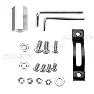 Nouveau support de fixation pour plaque d'immatriculation et crochet de remorquage pour pare-chocs avant, compatible Subaru WRX STI 2015 et plus, Scion FR-S 2013 et plus - Product Image 5