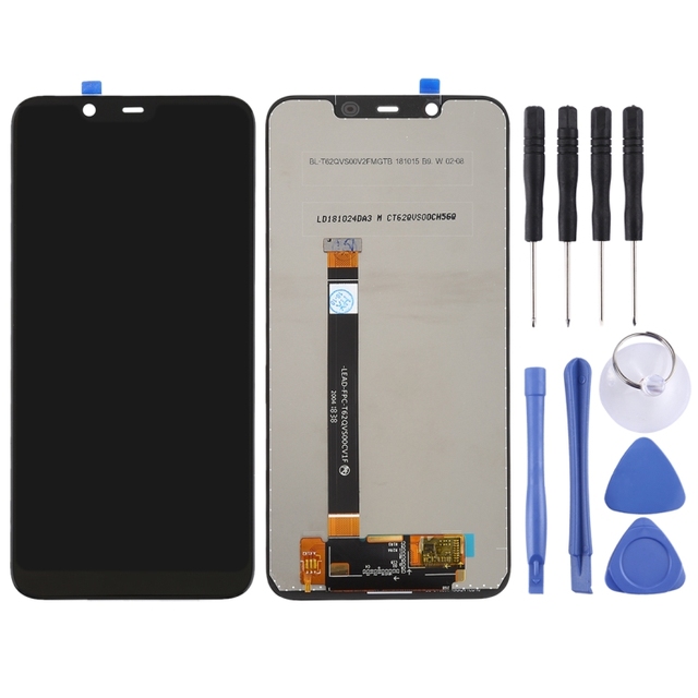 LCD Screen and Digitizer Full Assembly for Nokia X7 / 8.1 / 7.1 Plus TA-1131 Display