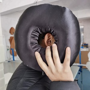 Cuscino per il sonno con foro per l'orecchio, motivo a stella, fodera rimovibile <span class=keywords><strong>e</strong></span> lavabile per alleviare il dolore da tinnito <span class=keywords><strong>e</strong></span> favorire il sonno - Product Image 6