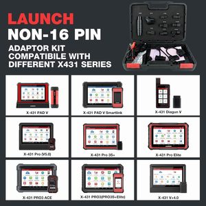Conectores Originales Sin Pin de 16 Pines, Estándar OE, para Autos Antiguos, Compatibles con el Diagnóstico X431 OBD1 - Product Image 3