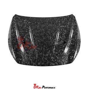 En stock Q50 Capot moteur en fibre de carbone forgée pour Infiniti Q50 Q50S 2013-2024 - Product Image 6