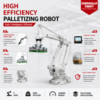 Robot de palettisation à structure articulée stable, palettiseur automatique haute précision pour pièces complexes