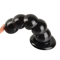 Plugs anaux souples et volumineux pour hommes, jouets sexuels pour adultes, perles de rocaille, produits BDSM pour le sexe anal