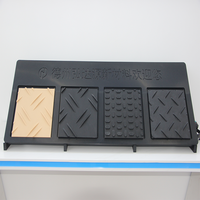 Tapis de protection du sol pour excavatrice 4x8, tapis de chantier en HDPE écologique pour route temporaire