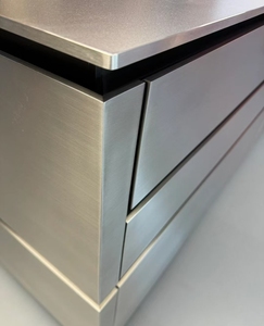 Micro Modern <strong>Kitchen</strong> Cabinet Solutions Wall-Mounted Hanging Units &amp; Free-Standing Pantries for Studios with Faucet Accessory - Product Image 3