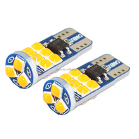 Fahrzeugteile & Zubehör Auto Kennzeichenbeleuchtung 3030 15SMD 15LED T10 W5W 12V LED-Birne für Innenbeleuchtung
