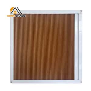 Stores plissés cellulaires verticaux isolés aux UV, pare-soleil et moustiquaire intégrés, isolation <span class=keywords><strong>thermique</strong></span> - Product Image 5