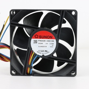 Sunon PF80252B1-1000C-S99 80x80x25มม. 24VDC 155mA 3.72วัตต์4800รอบต่อนาทีตลับลูกปืน60CFM ไฟฟ้าอินเวอร์เตอร์ตู้ระบายความร้อนตามแนวแกน - Product Image 1