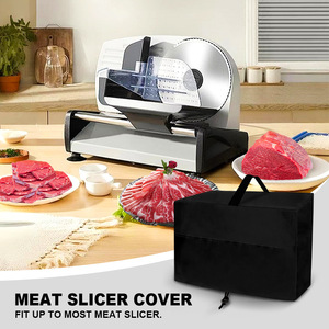 <b>Meat</b> Slicer Cover With Storage Bag For Household Stainless Steel <b>Meat</b> <b>Grinder</b> Portable Safe Operation Protection - Product Image 4