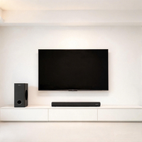 Système Home Cinéma Stéréo 2.1 Canaux avec Barre de Son et Caisson de Basses Sans Fil pour 5 Haut-parleurs 5.3, Personnalisable OEM/ODM, Télécommande Facile à Utiliser