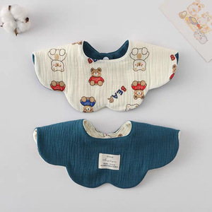 Bavoir Réversible pour Animaux de Compagnie 100% Coton Style Coréen Anti-Léchage Bandana pour Chien et Chat Vêtements et Accessoires pour Animaux - Product Image 5