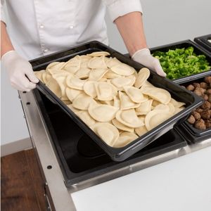 CAMBRO 12HP150 Restaurant Commercial Pleine Taille Ambre Résistant À La Chaleur En Plastique Alimentaire <span class=keywords><strong>Casserole</strong></span> Gastronorme Pan GN 1/1 PAN - Product Image 4
